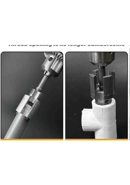 2’ Li Set Iç Dış Plastik Boru Diş Açma Seti 1/2 ve 3/4 Inç Borularla Uyumlu modelleri