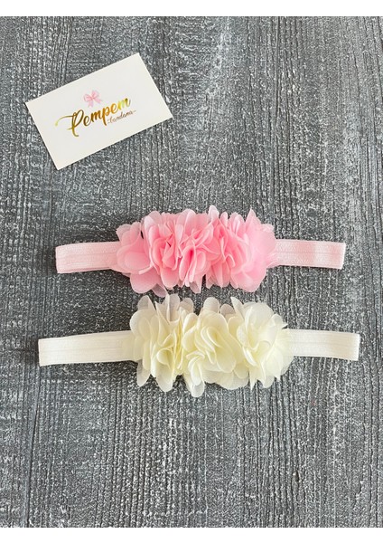 Kız Bebek Frida Saç Bandı 2li (0-1 Yaş)