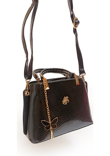 Siyah Rugan Omuz Çantası modelleri