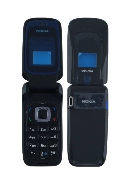 Nokia 6085 Telefon Kasası (Siyah)