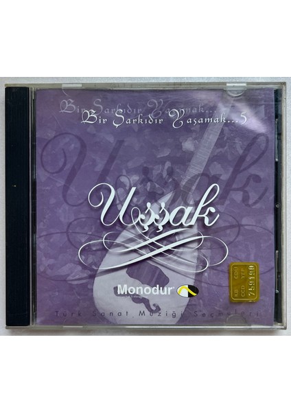 Türk Sanat Müziği Seçmeleri Uşşak CD (Orijinal Dönem Baskı Cd)