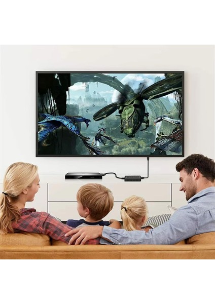 GA95 Scart To HDMI 1080P Hd Av Video Çevirici Dönüştürücü Adaptör