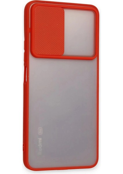 Xiaomi Redmi Note 11 Pro Plus 5g Kılıf Palm Buzlu Kamera Sürgülü Silikon - Kırmızı fiyatları
