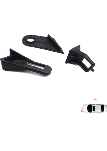 Fiat Abarth Grande Punto Mk3 199 2005-2013 89101372SX Için Sol Ön Far Ayak Tamir Seti