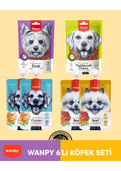 Köpek Maması 6'lı Köpek Set - 3