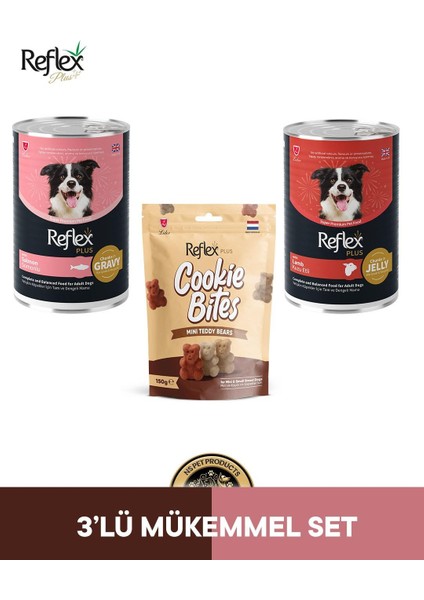 Plus Köpek Maması 3'lü Mükemmel Set