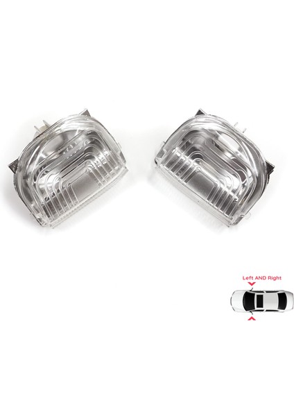 Mercedes Sprinter Mk3 907 910 2018-ON 9109064700 9109064600 Için Yan Ayna Sinyali Beyaz Sağ ve Sol