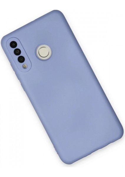Huawei P30 Lite Kılıf Nano içi Kadife Silikon - Lila modelleri