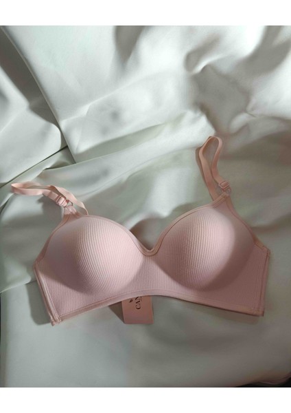 Nurah Fitilli Dokulu Pamuklu Balensiz Dolgusuz Sütyen