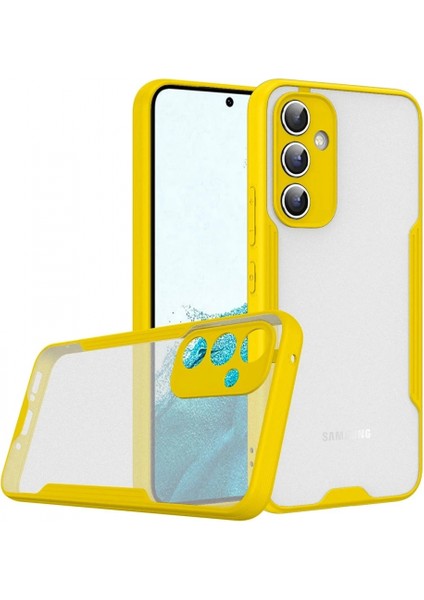 Ieg Samsung Galaxy A24 4g Kılıf Platin Silikon - Sarı