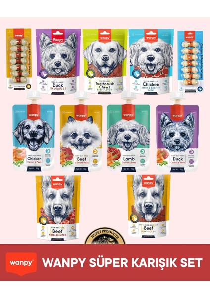 Köpek Maması 11'li Süper Karışık Set