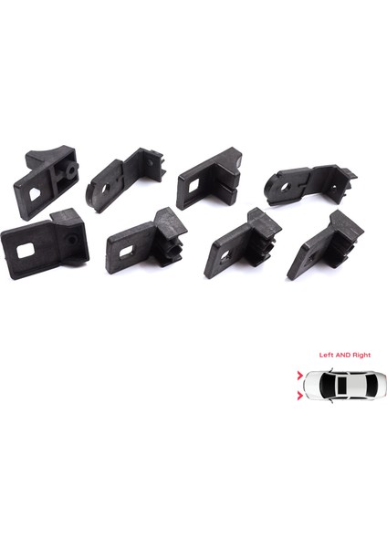 Vw Crafter Mk1 2e 2f 2006-2017 2E0998225 2E0998226 Için Sağ Sol Ön Far Ayak Tamir Seti modelleri