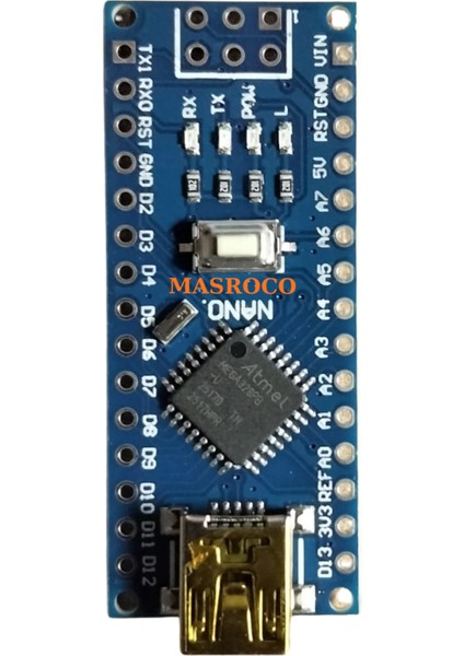 Nano V3.0 – USB CH340 Çip (Klon)+Hediye Setli