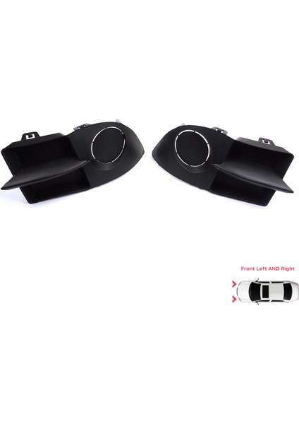 Renault Clio Iı Phase 4 Symbol 1 2006-2008 7702295498 Için Ön Tampon Sol Sağ Sis Far Çerçeve Kapağı fiyatları