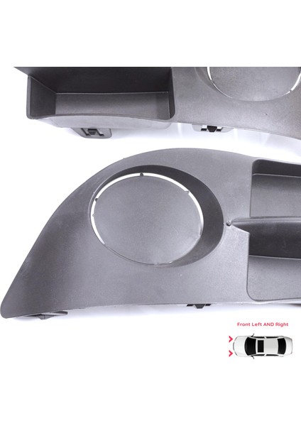 Renault Clio Iı Phase 4 Symbol 1 2006-2008 7702295498 Için Ön Tampon Sol Sağ Sis Far Çerçeve Kapağı modelleri
