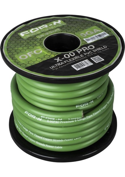 X-00PRO 0ga Enerji Kablosu 5 Metre