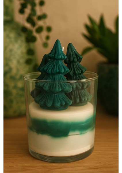 Dekoratif Mum (Çam Ağacı) modelleri