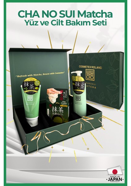 Cha No Suı Matcha Yüz Temizleme Seti fiyatları