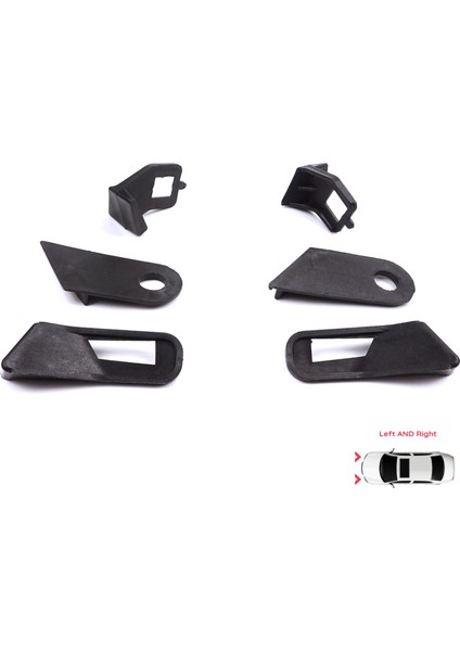 Fiat Abarth Grande Punto Mk3 199 2005-2013 89101372SX 89101373DX Için Sol Sağ Ön Far Ayak Tamir Seti modelleri