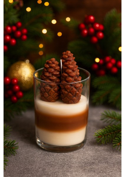 Dekoratif Mum (Kozalak) modelleri