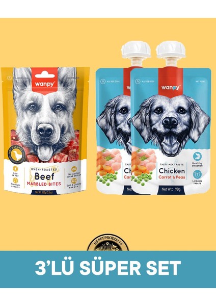 Köpek Maması 3'lü Süper Set - 1