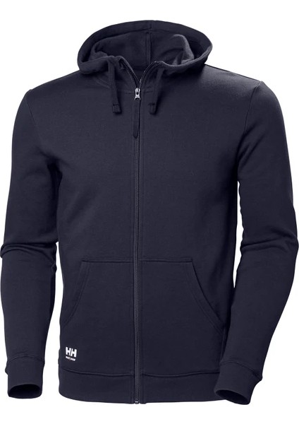 Manchester Zıp Kapüşonlu Sweatshirt -79216