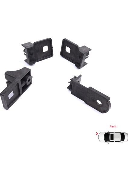 Vw Crafter Mk1 2e 2f 2006-2017 2E0998226 Için Sağ Ön Far Ayak Tamir Seti modelleri