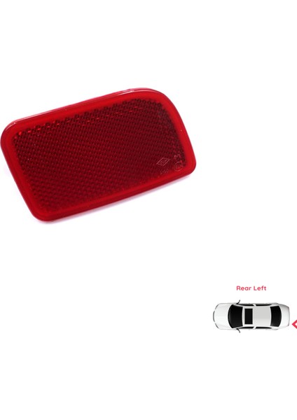 Renault Master 3 Scenic 2 Nissan NV400 Interstar Opel Movano B X62 Için Sol Arka Tampon Reflektörü