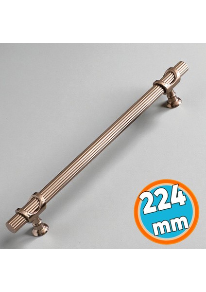 Mobilya Dolap Çekmece Kapak Mutfak Dolabı Kulpları Kulbu Kulpu Bronz Metal Kulp 224 Mm-22.4 cm