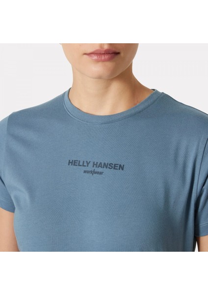 Women's Classic Logo T-Shirt 79287 S-991 BLACK modelleri