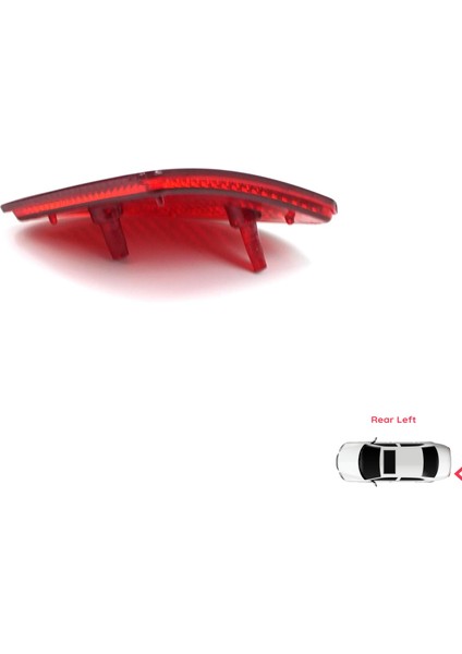 Renault Kangoo 1 Express Kubistar X76 Dacia Logan Mk1 Ks Mcv Van Için Arka Sol Tampon Reflektörü modelleri