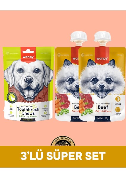 Köpek Maması 3'lü Süper Set - 2