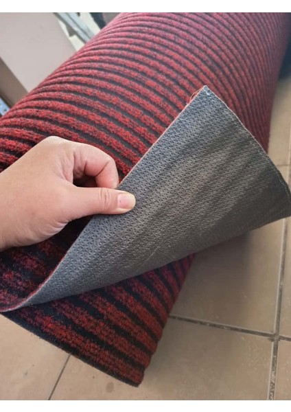 Çelik Halı 2 x 10 Metre Kırmızı Dış ve Iç Zemin Kaymaz Halı Yolluk Taban Iş Yeri Ofis Oto Paspası fiyatları