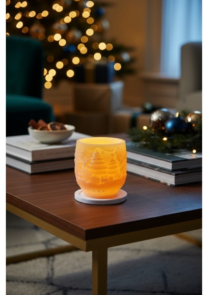 Dreamlight Kış Masalı Fener Mumu - Mum Oda Kokusu ve Gece Lambası fiyatları