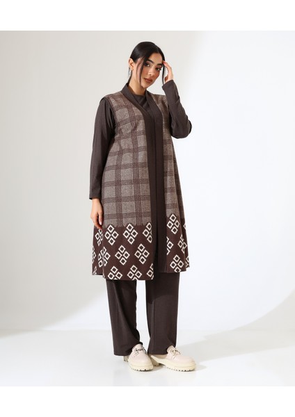 Pamuk Örme Yelek Üç Parça Takım fiyatları