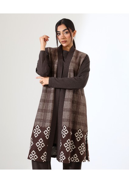 Pamuk Örme Yelek Üç Parça Takım