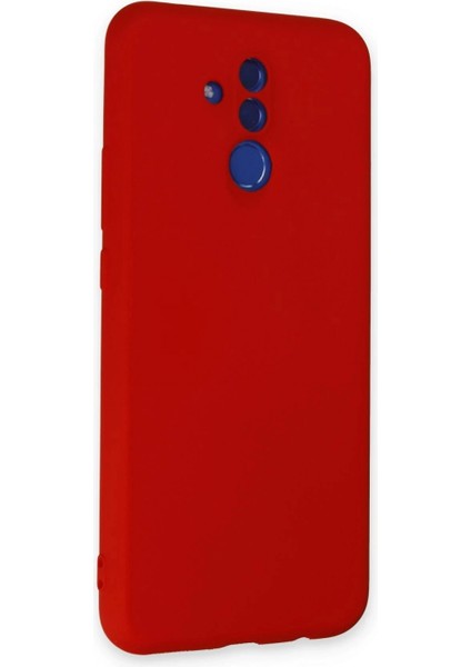Huawei Mate 20 Lite Kılıf Nano Içi Kadife Silikon - Kırmızı fiyatları