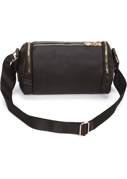 Kadın Deri Uzun Askılı El ve Omuz Çantası – Siyah – NEWPOLO369 fırsatları