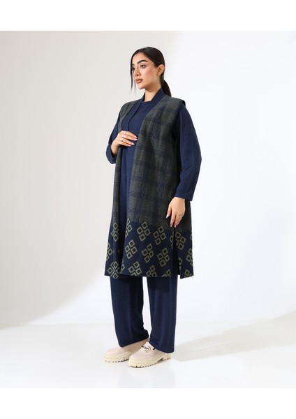 Pamuk Örme Yelek Üç Parça Takım fiyatları