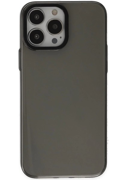 Iphone 13 Pro Kılıf Anka Pc Sert Metal Kapak - Siyah
