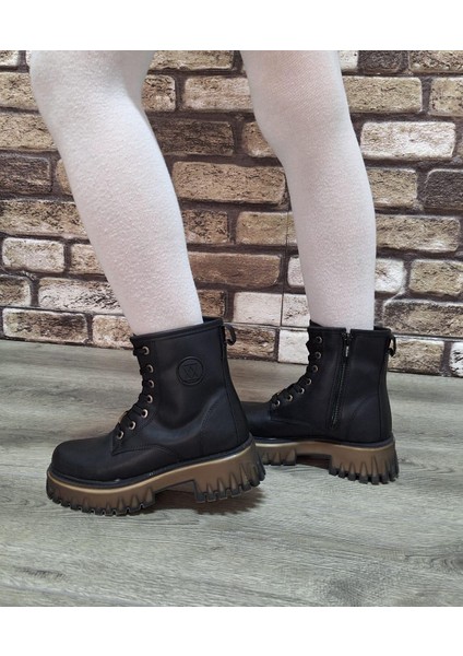 Içi Kürklü Kaydırmaz Kauçuk Taban Suya ve Soğuğa Dayanıklı Bağcıklı ve Fermuarlı Bot fiyatları