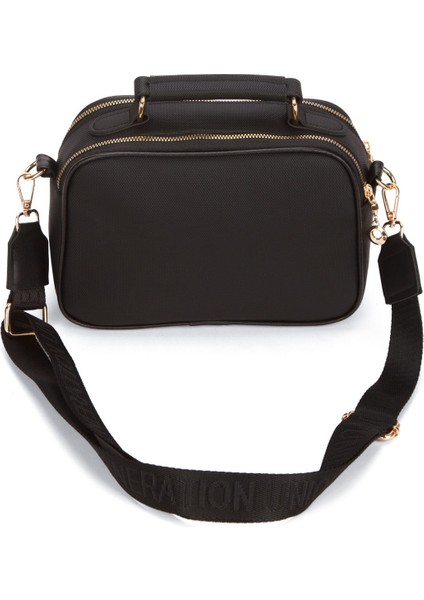 Kadın Kumaş Uzun Askılı El ve Omuz Çantası – Siyah – NEWPOLO370 indirimleri