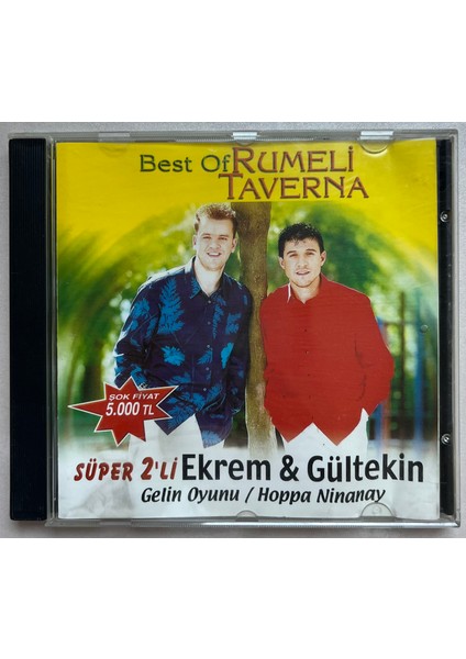 Ekrem & Gültekin Best Of Rumeli Taverna CD (Orijinal Dönem Baskı Cd)