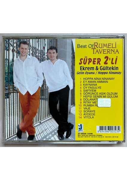 Ekrem & Gültekin Best Of Rumeli Taverna CD (Orijinal Dönem Baskı Cd) fiyatları