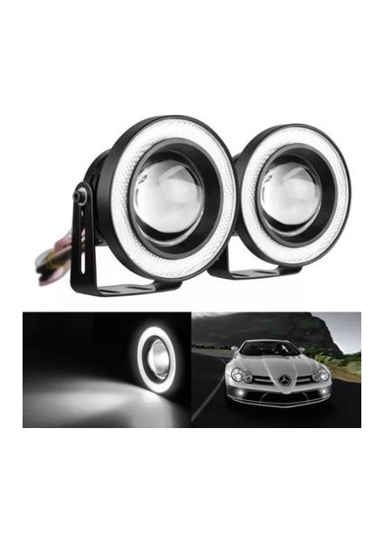 Angel Sis Farı Mercekli 76MM 2'li fiyatları