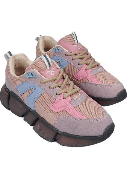 Kadın Ortopedik Tabanlı File Detaylı Sneaker Spor Ayakkabı fırsatları