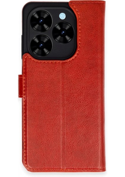 Tecno Spark Go 2024 Kılıf Trend S Plus Kapaklı Kılıf - Kırmızı fiyatları