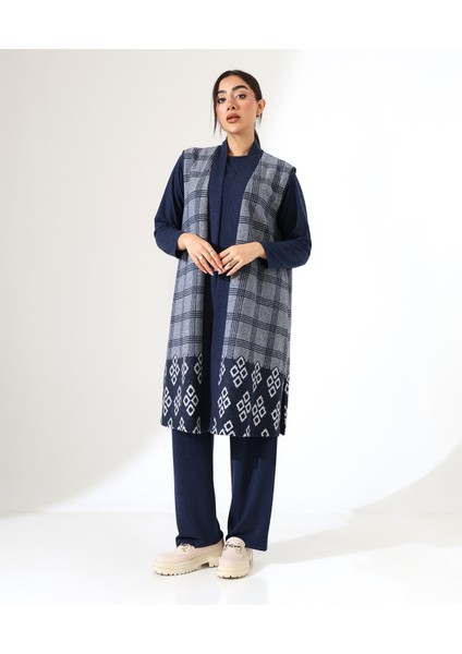 Pamuk Örme Yelek Üç Parça Takım fiyatları