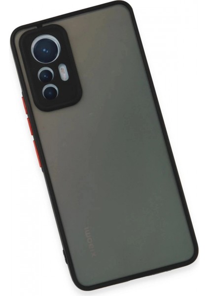 Xiaomi Mi 12 Lite Kılıf Montreal Silikon Kapak - Siyah fırsatları