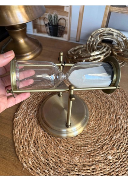 London Eskitme Gold Kum Saati -24,5X14CM indirimleri